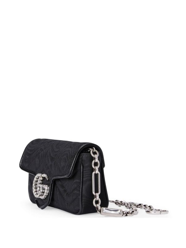 Gucci GG Marmont crystal-embellished belt bag - Image 2