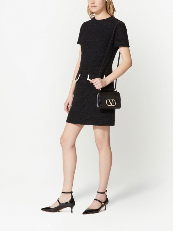 Valentino Garavani small VLogo Type shoulder bag - Image 2