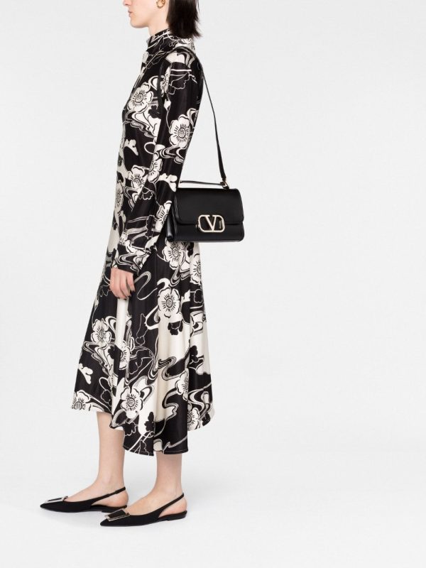 Valentino Garavani VLogo leather shoulder bag - Image 3