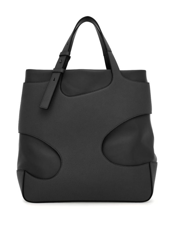 Ferragamo cut-out detail leather tote bag - Image 2
