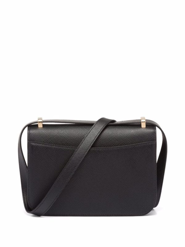 Prada triangle logo-plaque crossbody bag - Image 2