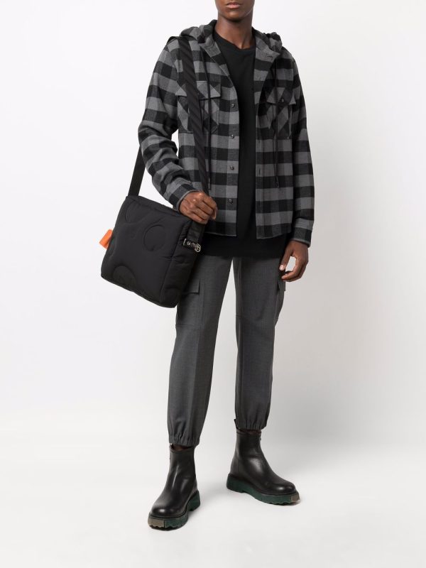 Off-White Meteor quilted messenger bag - Image 2