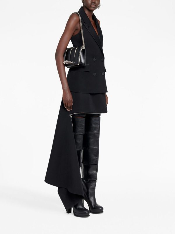 Alexander McQueen Slash studded chain-link bag - Image 2