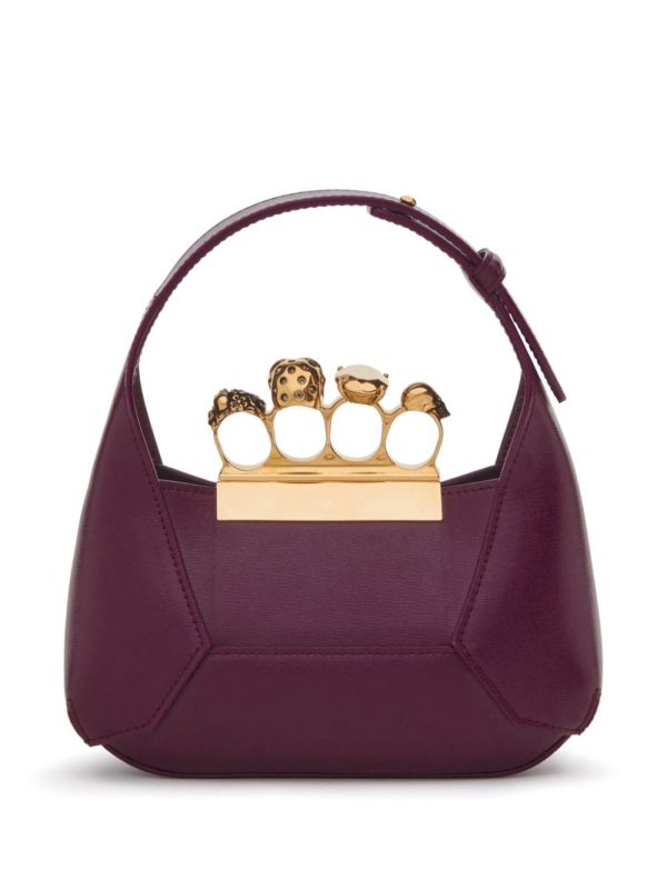 Alexander McQueen The Jewelled leather mini bag - Image 2