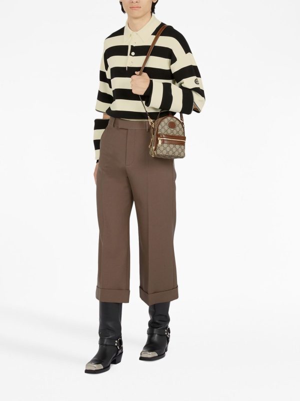 Gucci Interlocking G canvas backpack - Image 2