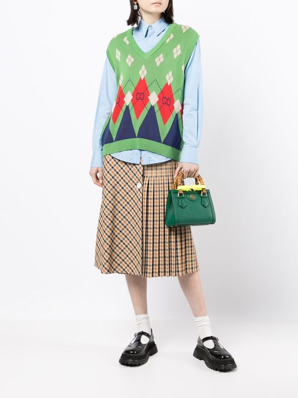 Gucci XS Diana bamboo-detail tote - Image 2