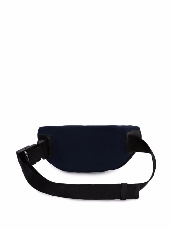 Alexander McQueen logo-print two-tone belt bag - Image 2