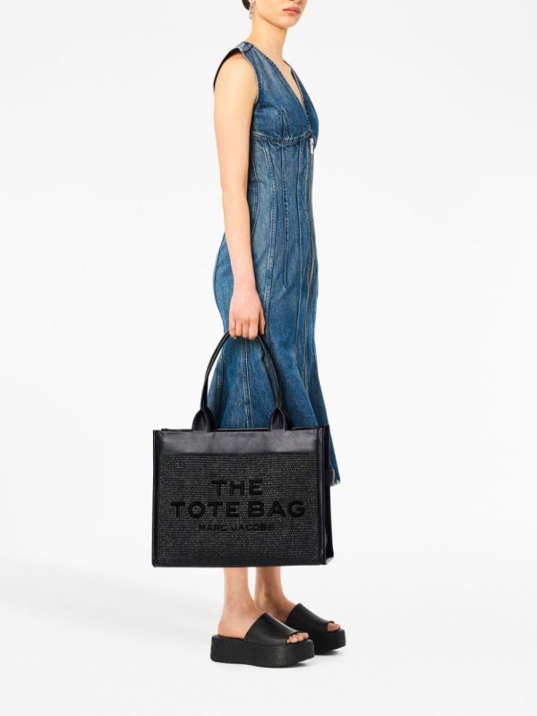 Marc Jacobs large The Straw Tote bag - Image 2