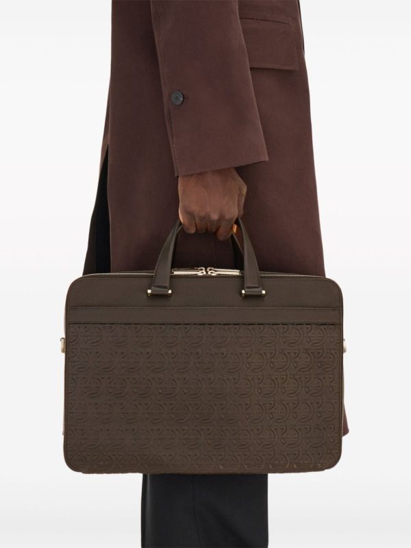 Ferragamo Gancini zipped briefcase - Image 2