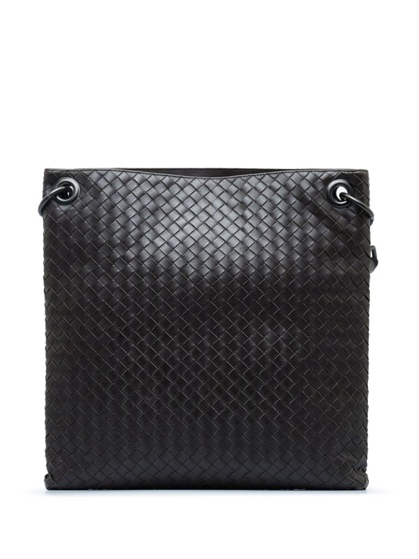 Bottega Veneta   Intrecciato leather crossbody bag - Image 2