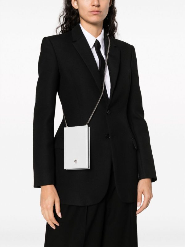 Alexander McQueen Skull faux-leather crossbody bag - Image 2