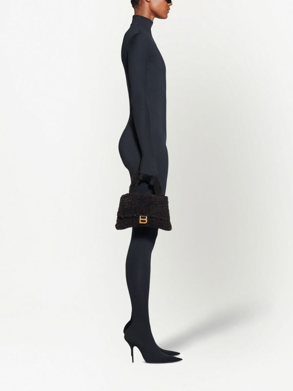 Balenciaga Hourglass furry tote bag - Image 2