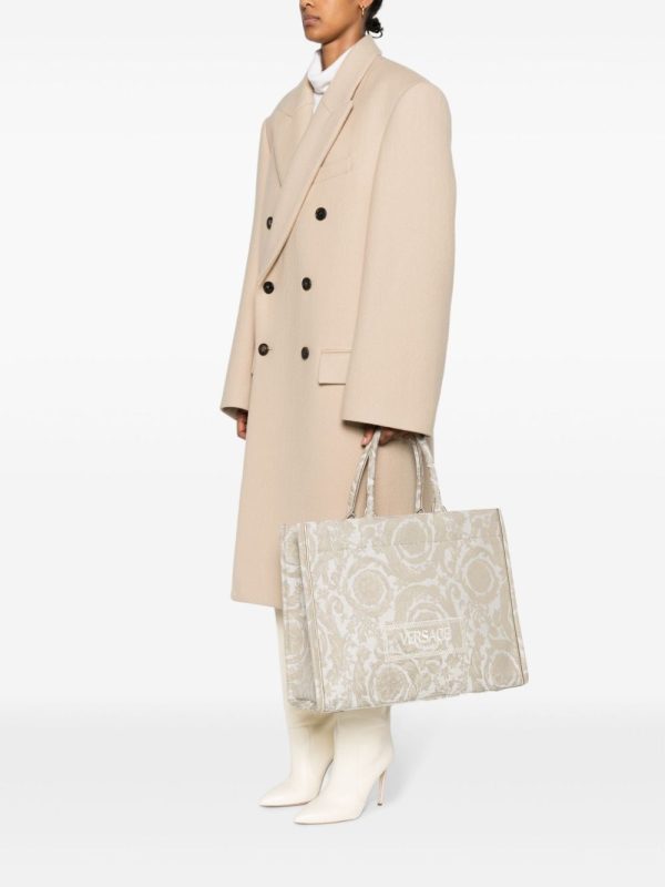 Versace large Barocco Athena tote bag - Image 2