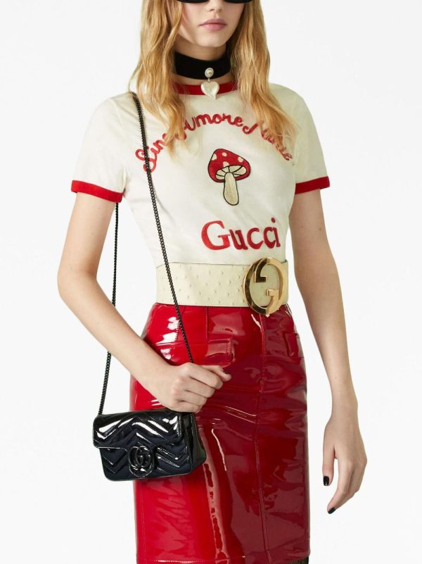 Gucci GG Marmont padded leather bag - Image 2