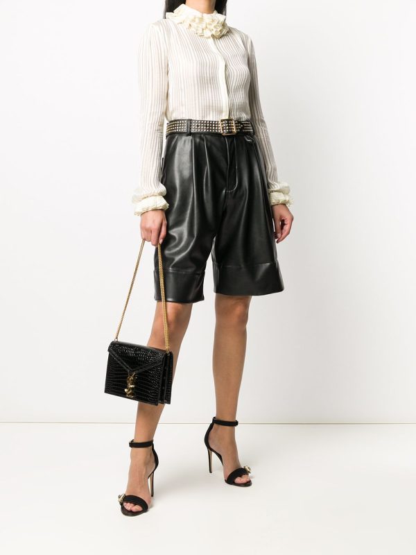 Saint Laurent Cassandra crocodile-embossed bag - Image 2