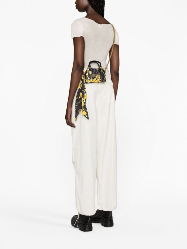 Versace Jeans Couture Couture Chain quilted mini bag - Image 2