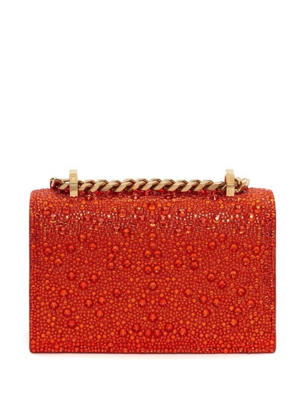Alexander McQueen mini jewelled knuckleduster satchel - Image 2
