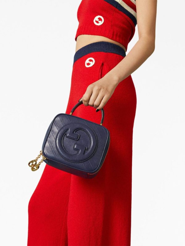 Gucci Blondie logo-patch tote bag - Image 2