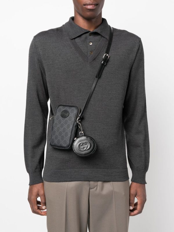 Gucci monogram-pattern shoulder bag - Image 2