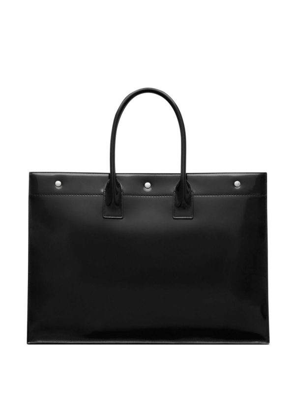 Saint Laurent Rive Gauche leather tote bag - Image 2
