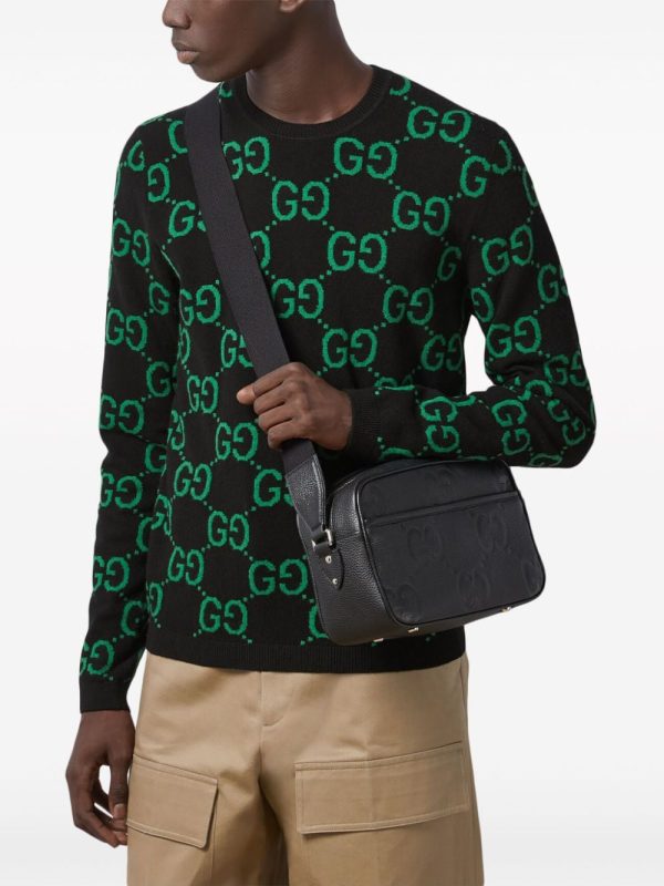 Gucci medium Jumbo GG messenger bag - Image 2