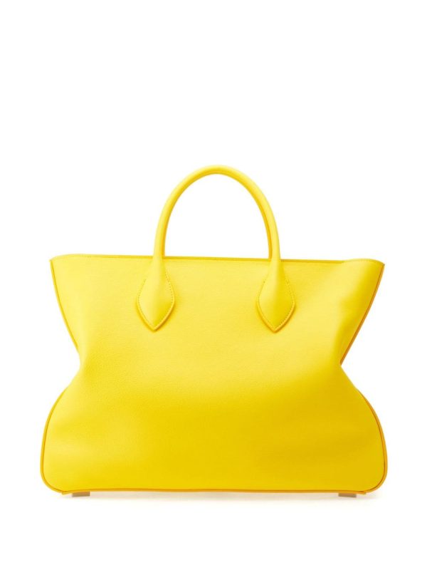 Ferragamo logo-stamp leather tote bag - Image 2
