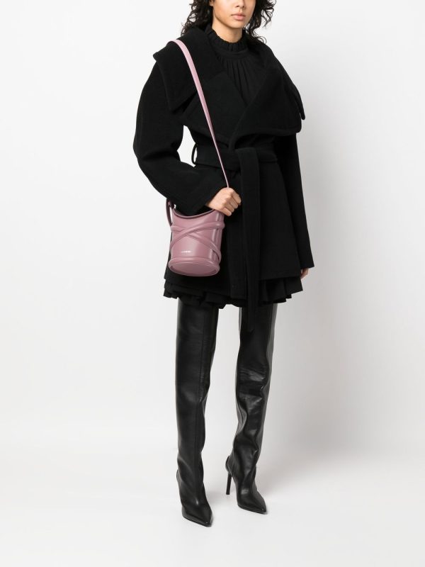 Alexander McQueen pipe-detail bucket bag - Image 2