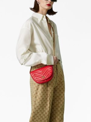 Gucci GG Marmont matelassé mini bag