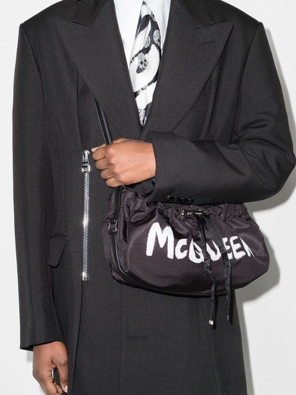 Alexander McQueen mini Bundle drawstring crossbody bag - Image 2