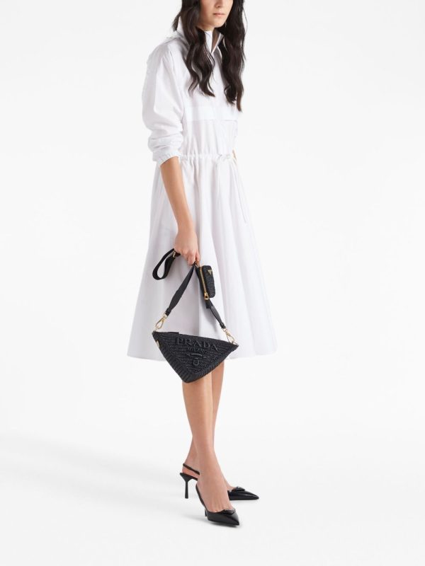Prada Triangle crochet shoulder bag - Image 2