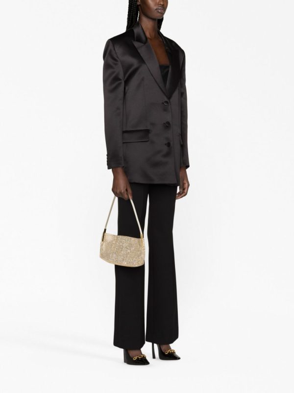Saint Laurent Suzanne crystal-embellished shoulder bag - Image 2