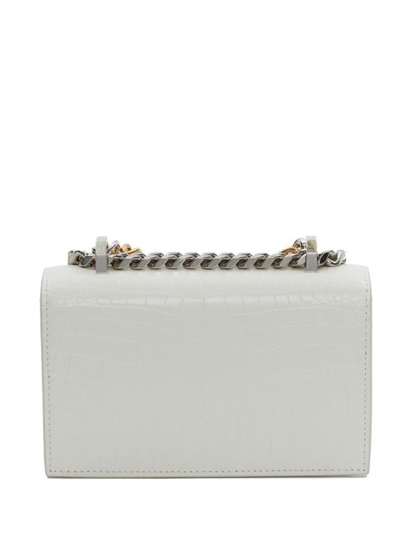 Alexander McQueen leather chain-link crossbody-bag - Image 2