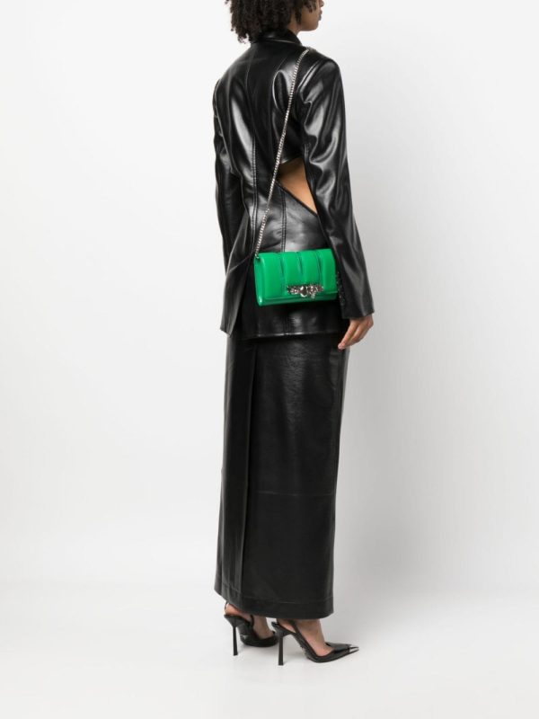 Alexander McQueen The Slash leather crossbody bag - Image 2