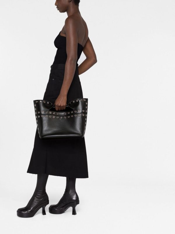 Alexander McQueen The Bow eyelet tote bag - Image 2
