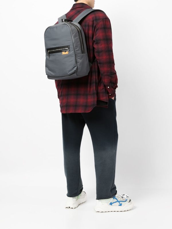 Off-White logo-patch zip-fastening backpack - Image 2
