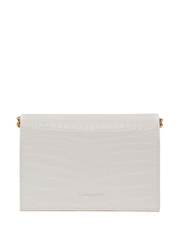 Alexander McQueen leather skull-stud bag - Image 2