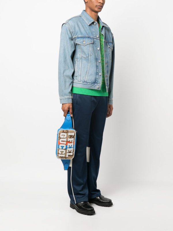 Gucci GG diamond-print mini bag - Image 2