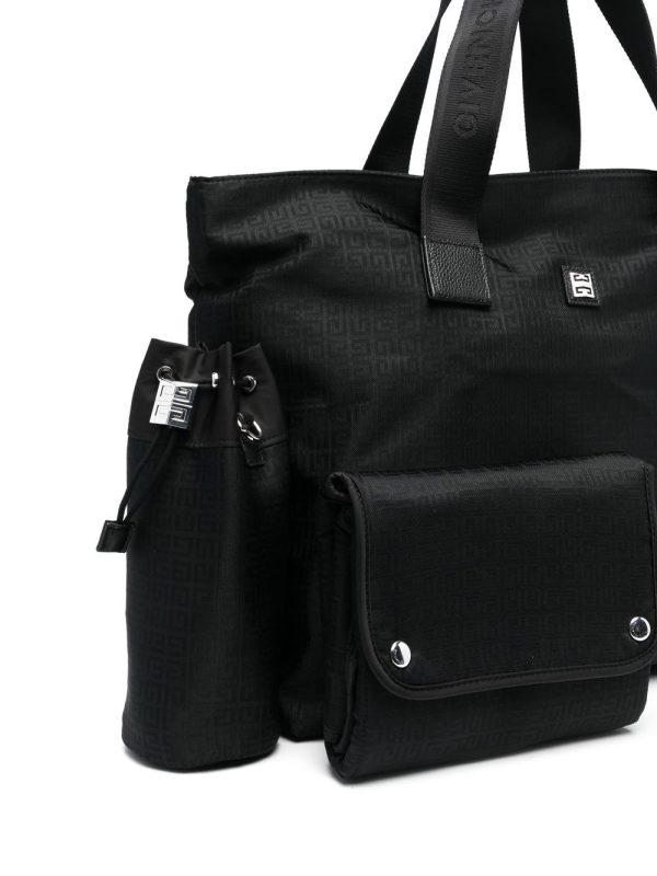 Givenchy Kids monogram-jacquard baby changing bag - Image 2
