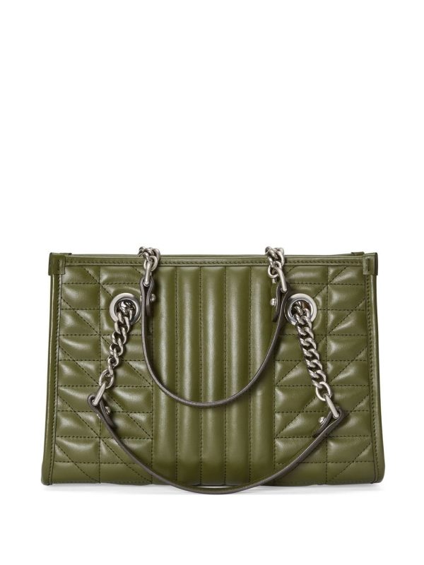 Gucci small GG Marmont quilted tote bag - Image 2