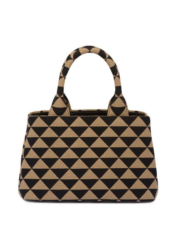 Prada Symbole embroidered tote bag - Image 2