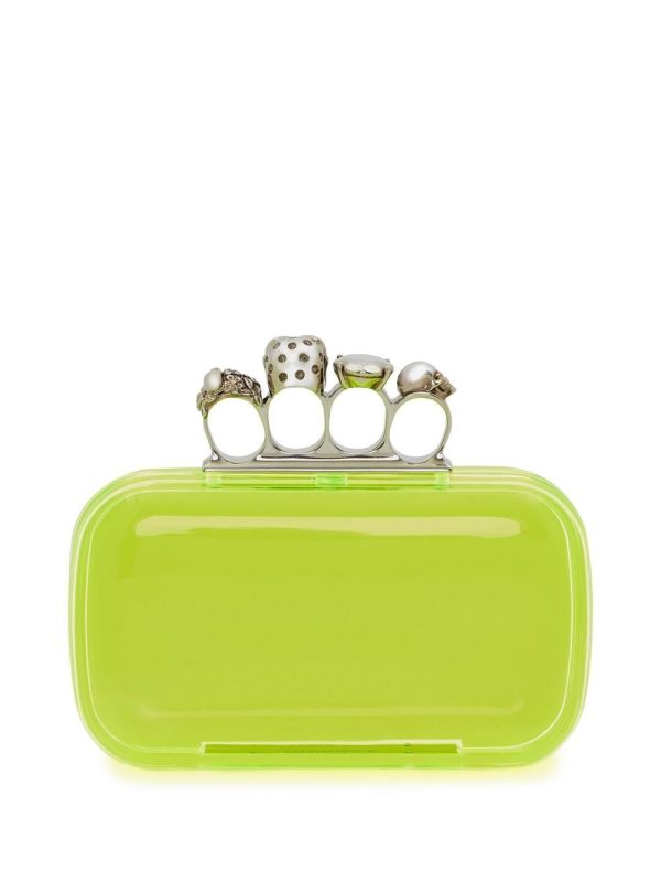Alexander McQueen Skull knuckle-duster clutch bag - Image 2