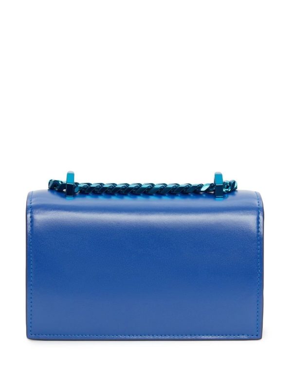 Alexander McQueen mini Jewelled skull satchel bag - Image 2