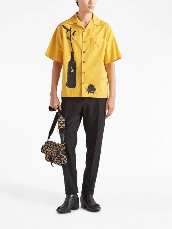 Prada Symbole embroidered shoulder bag - Image 2
