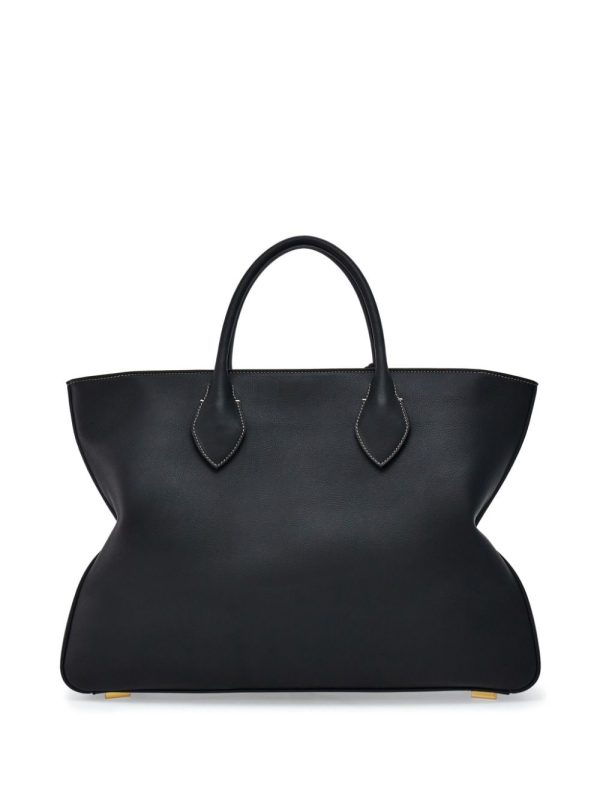 Ferragamo logo-print leather tote bag - Image 2
