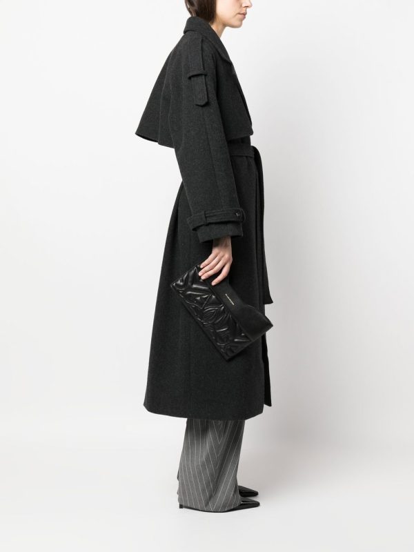 Alexander McQueen quilted leather clutch bag - Image 2