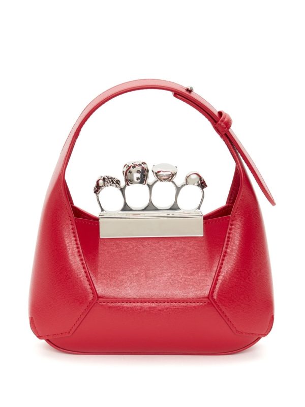 Alexander McQueen The Jewelled leather mini bag - Image 2