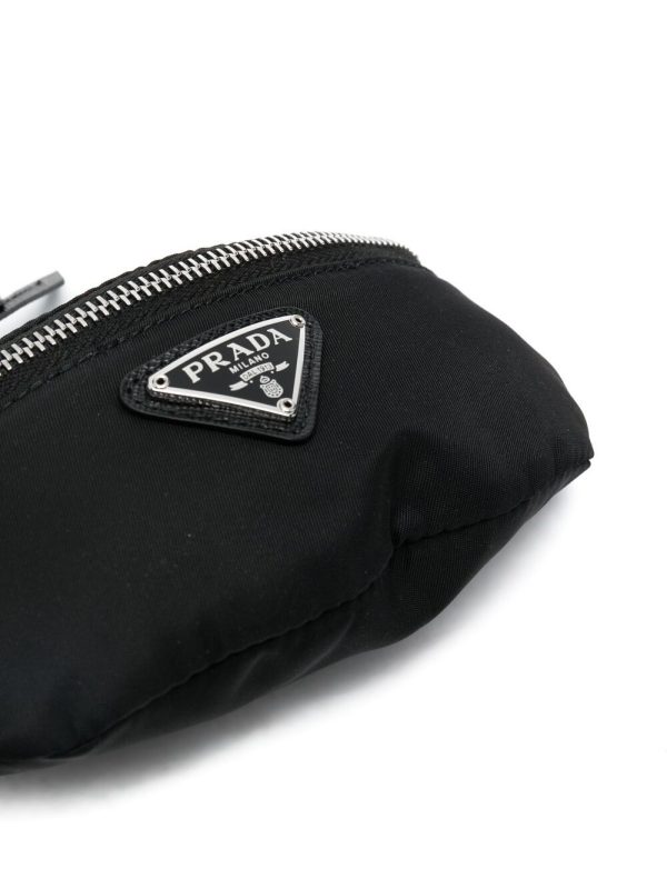 Prada small logo-plaque pouch - Image 2