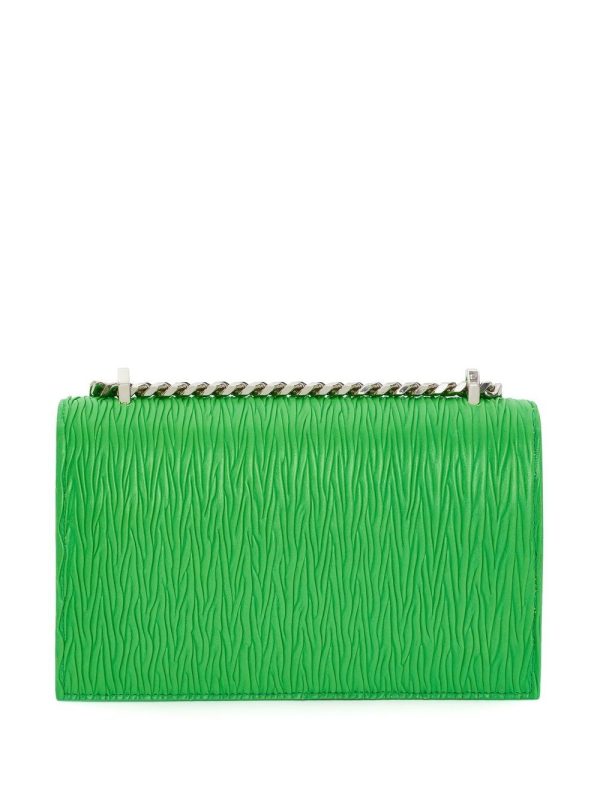 Alexander McQueen jewelled lambskin satchel bag - Image 6