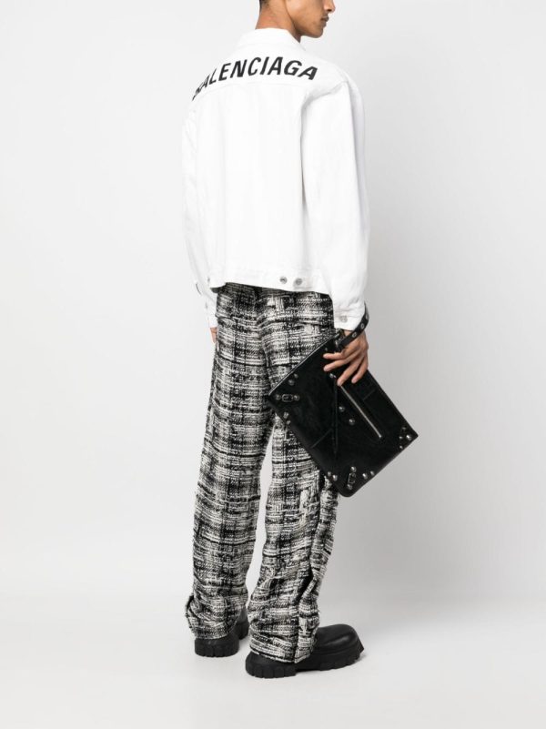 Balenciaga Le Cagole leather clutch bag - Image 2
