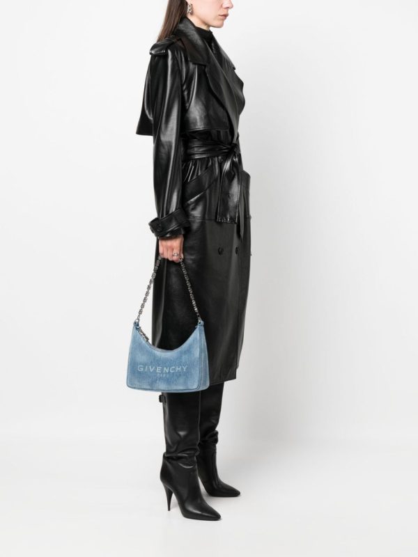 Givenchy Moon Cut-out denim shoulder bag - Image 2